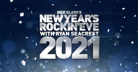 New year's eve rockin eve - Watch “Dick Clark’s Rockin’ New Year’s Eve with Ryan Seacrest” Sunday, December 31 starting at 8 p.m. ET. Stream the ABC New Year’s special for free with a Fubo 7-day trial.
